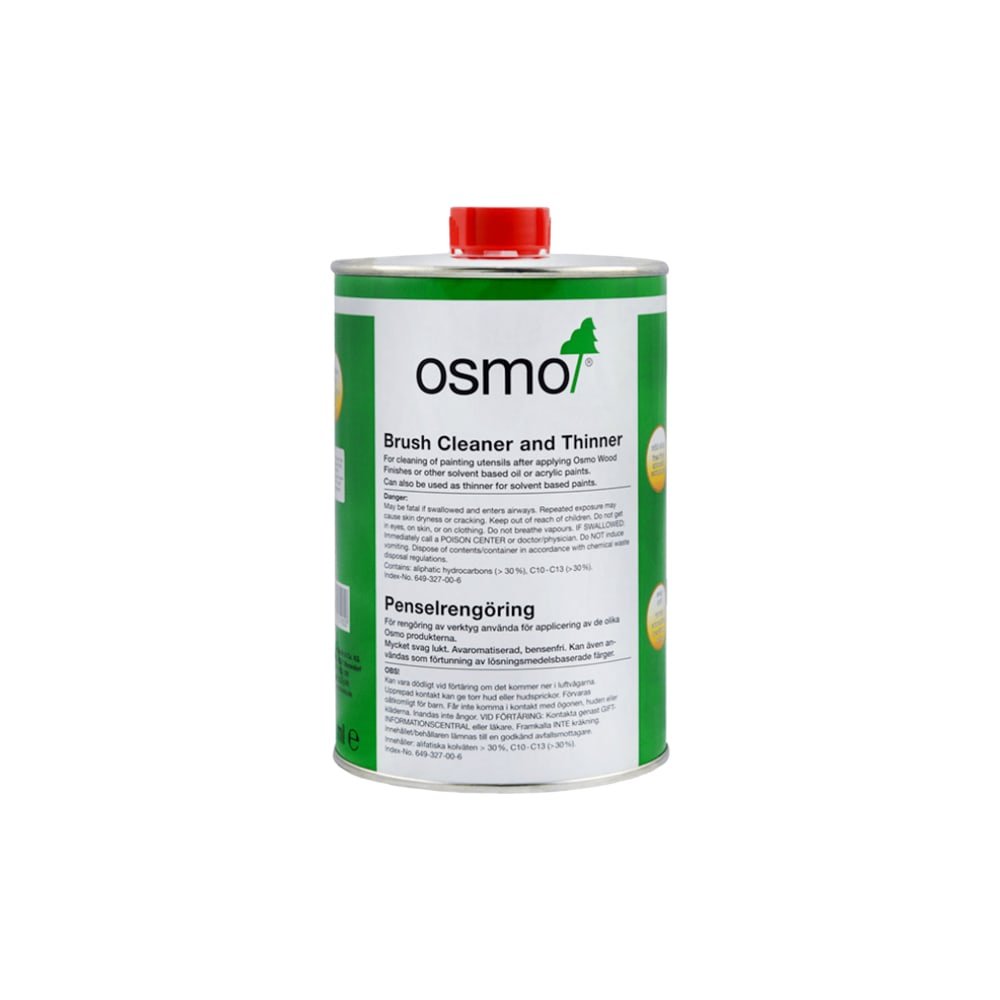 Osmo Brush Cleaner and Thinner (8000) 1 Litre - Restorate-4006850891757