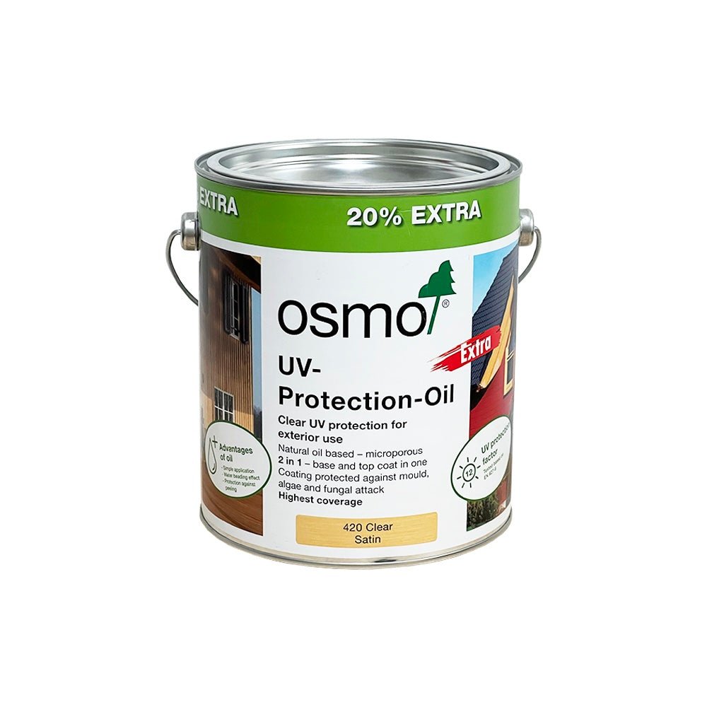 Osmo UV Protection Oil Clear 420 3 Litres - Restorate-4006850860760