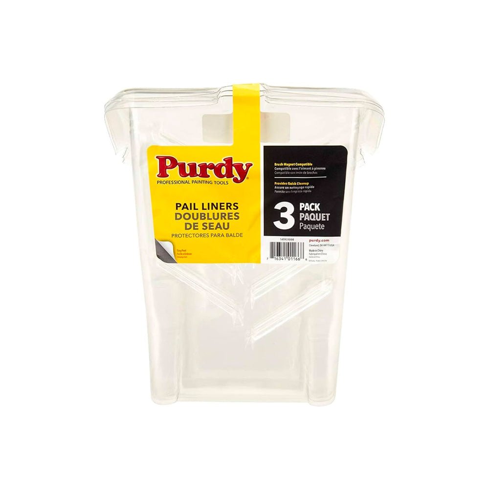 Purdy Paint Pail Liners (Pack of 3) - Restorate-716341011666