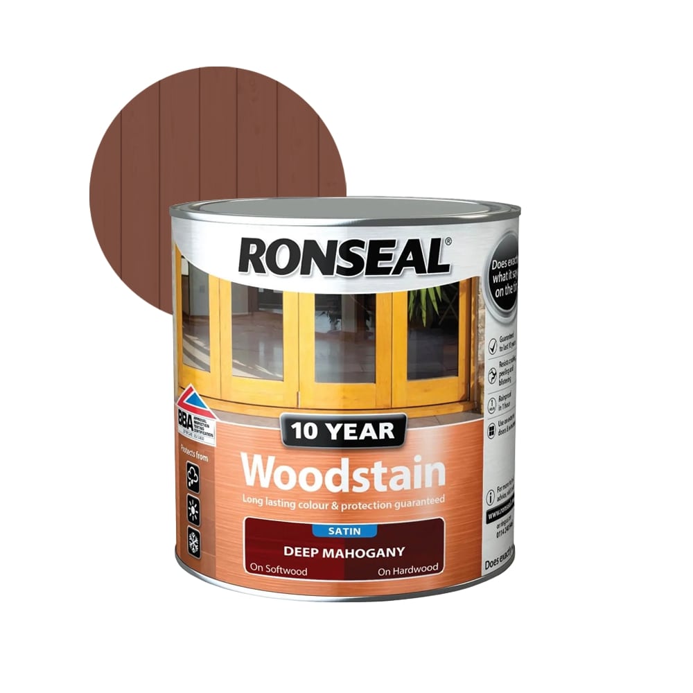 Ronseal 10 Year Woodstain 2.5 Litre - Restorate-5010214886869