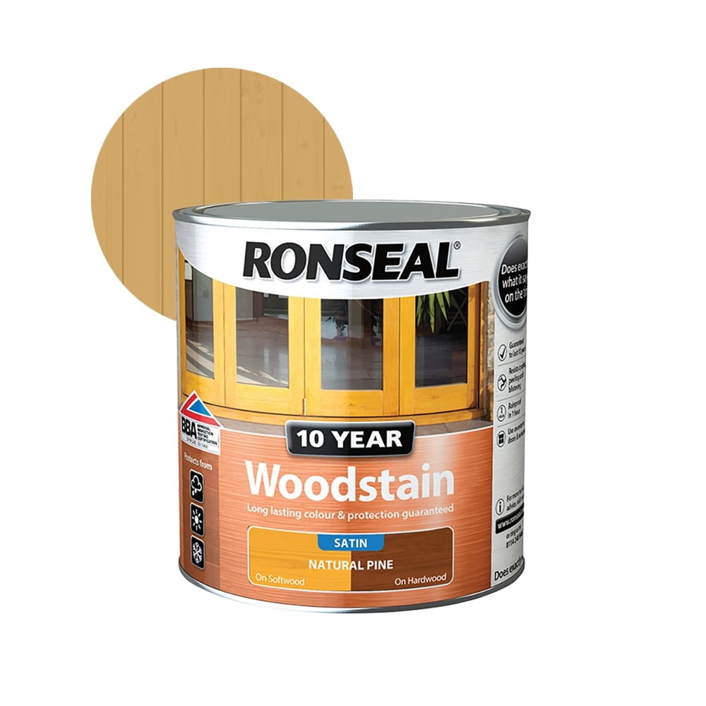 Ronseal 10 Year Woodstain 2.5 Litre - Restorate-5010214886883