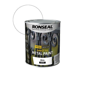 Ronseal 15 Year Protection Direct To Metal Paint - Restorate-5010214891986