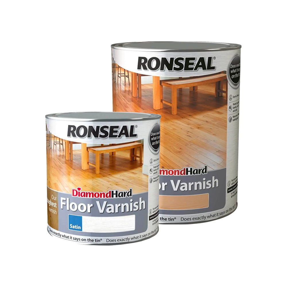 Ronseal Diamond Hard Floor Varnish - Restorate-5010214834297
