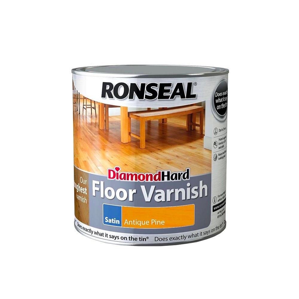 Ronseal Diamond Hard Floor Varnish - Restorate-5010214834297