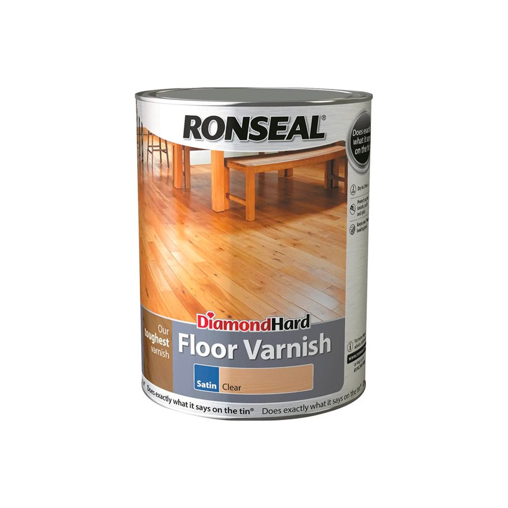 Ronseal Diamond Hard Floor Varnish - Restorate-5010214836086