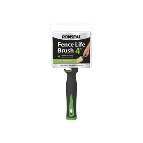 Ronseal Fence Life Wood Care Brush 4” - Restorate-5010214870769