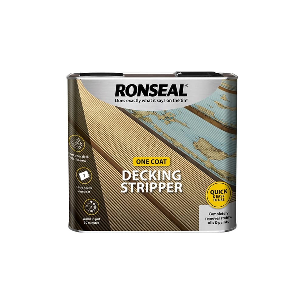 Ronseal One Coat Decking Stripper 2.5 Litre - Restorate-5010214872640