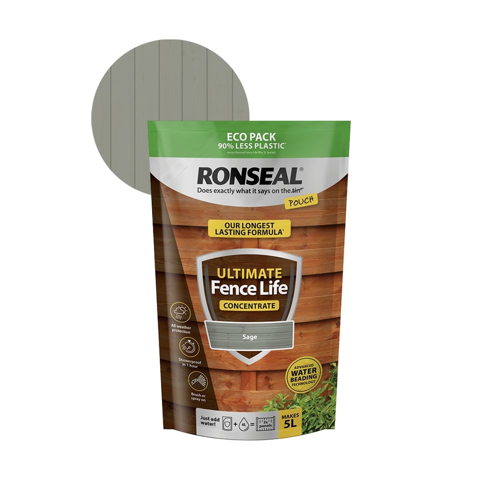 Ronseal Ultimate Fence Life Concentrate 1L - Restorate-5010214893874