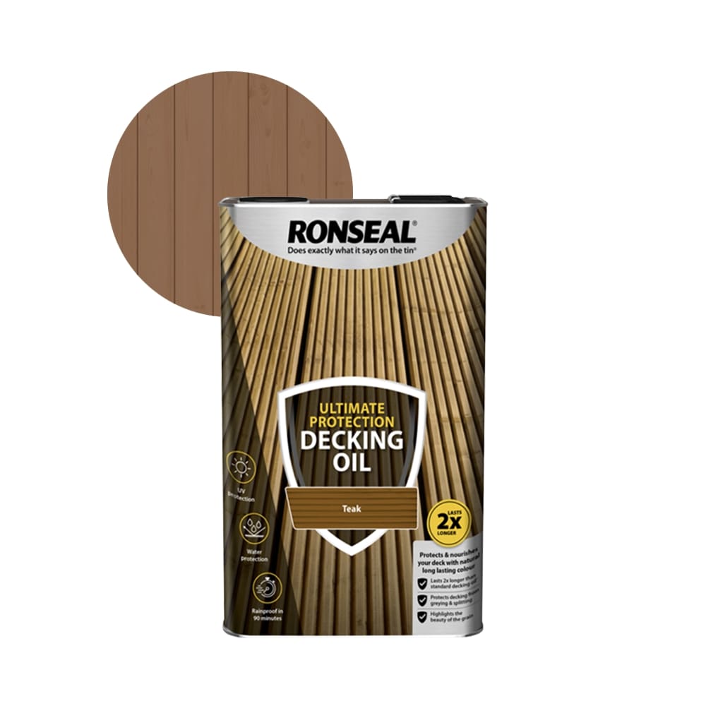Ronseal Ultimate Protection Decking Oil 5 Litre - Restorate-5010214872961
