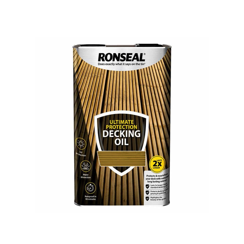 Ronseal Ultimate Protection Decking Oil 5 Litre - Restorate-5010214872978