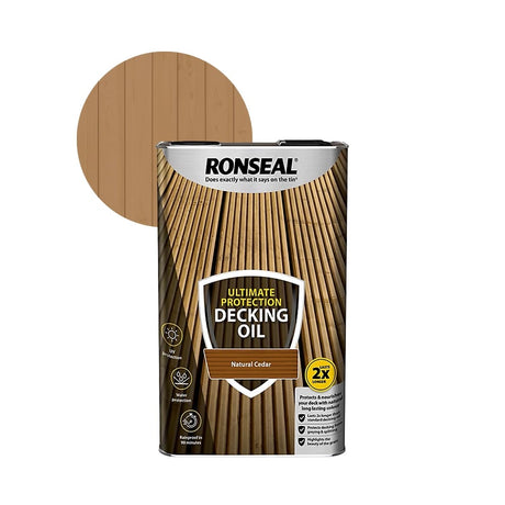 Ronseal Ultimate Protection Decking Oil 5 Litre - Restorate-5010214872985