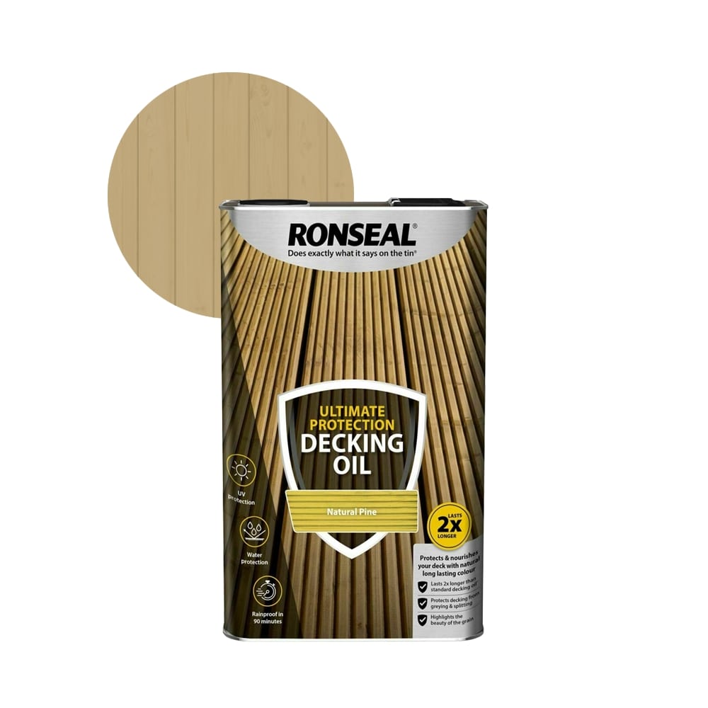 Ronseal Ultimate Protection Decking Oil 5 Litre - Restorate-5010214873005
