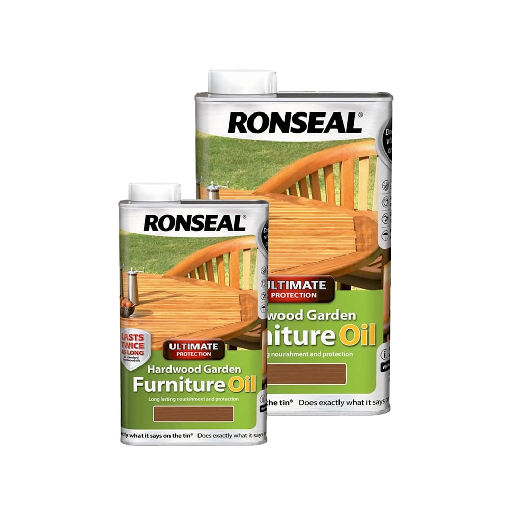 Ronseal Ultimate Protection Hardwood Garden Furniture Oil - Restorate-5010214873555