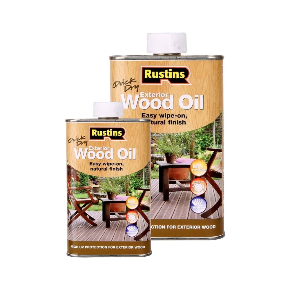 Rustins Exterior Wood Oil - Restorate-5015332002153