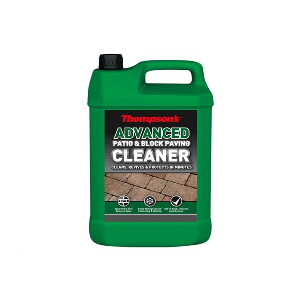 Thompsons Advanced Patio & Block Paving Cleaner 5 Litres - Restorate-5010214867844
